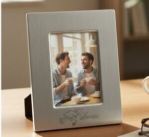 Graduation Senior Photo Album 3.5x5 Engraved Silver Plated IMC